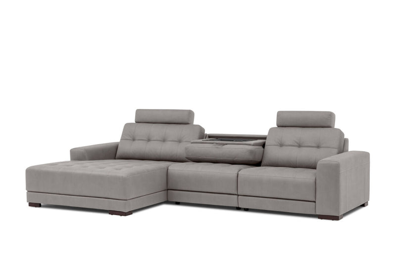 COWPER FABRIC 3 Seater Sofa with LHF Chaise