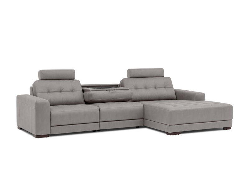 COWPER FABRIC 3 Seater Sofa with RHF Chaise