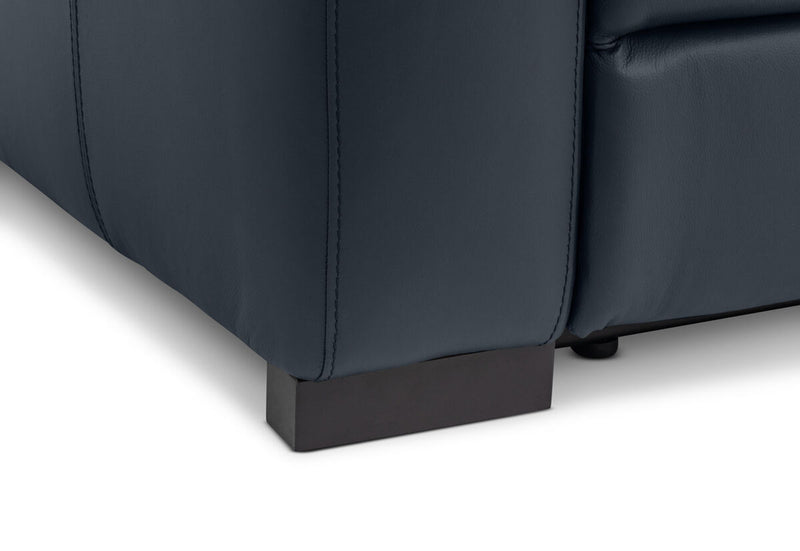 DAMIAN LEATHER 3 Seater Sofa with RHF Chaise