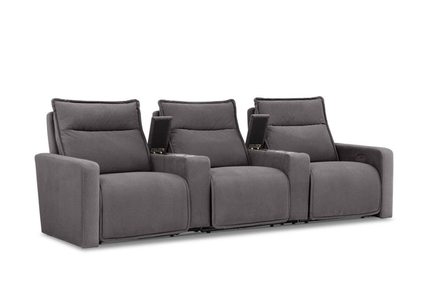 ALCINA FABRIC 3 Seater Theatre Suite