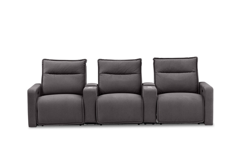 ALCINA FABRIC 3 Seater Theatre Suite