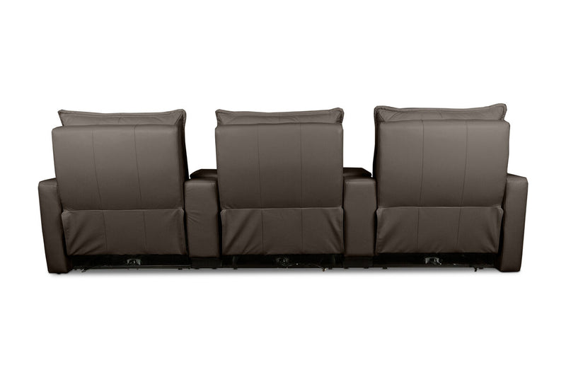 ALCINA LEATHER 3 Seater Theatre Suite