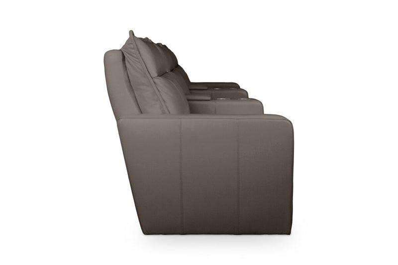 ALCINA LEATHER 3 Seater Theatre Suite