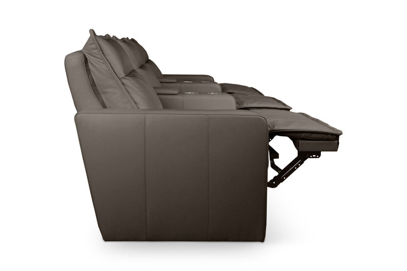 ALCINA LEATHER 3 Seater Theatre Suite