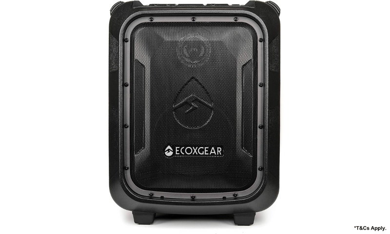 Ecoxgear Ecoboulder Suit Case Style Rugged Waterproof Bluetooth Speaker