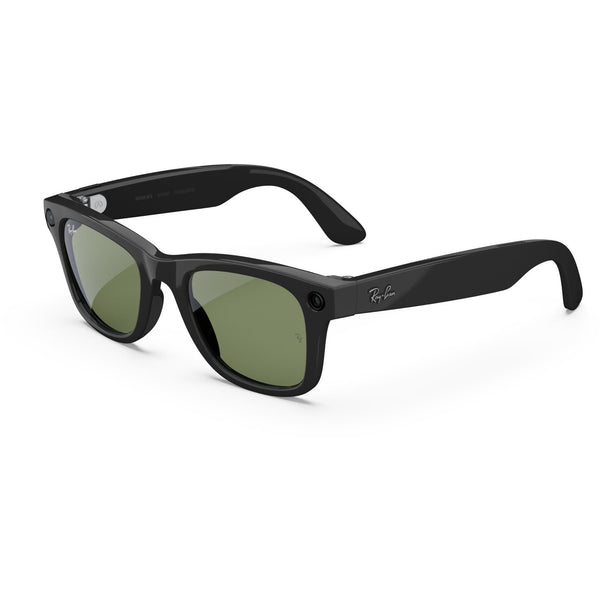 Ray-Ban | Meta Wayfarer Gen 2 AI Glasses (Shiny Black/Green)