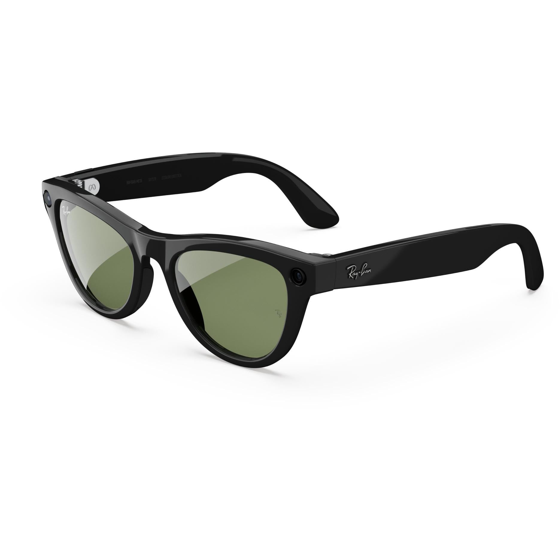 Ray-Ban | Meta Skyler Gen 2 AI Glasses (Shiny Black/Green)