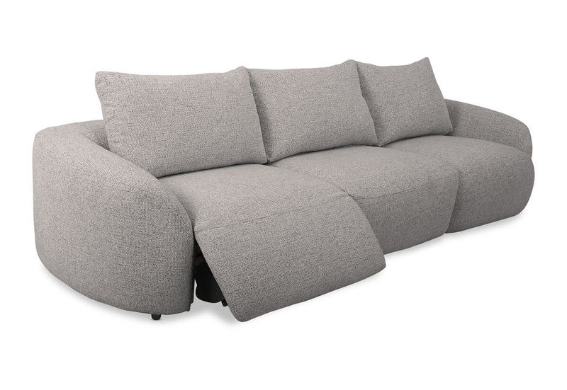 ARETHA FABRIC 3.5 Seater with 2 Inbuilt Electric Recliners