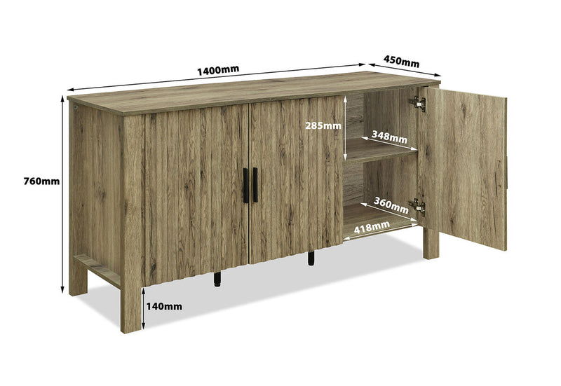 RODGERS 3 Door Buffet