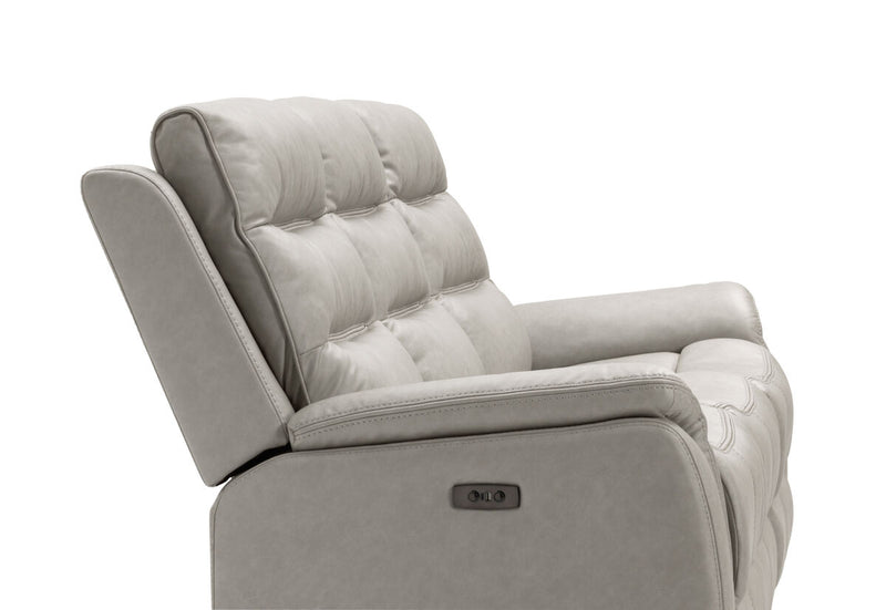 NADAL FABRIC 3 Seater Sofa with 2 Electric Recliners