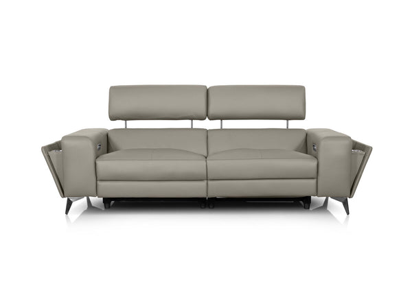 SINATRA LEATHER 3 Seater with 2 Inbuilt Electric Recliners