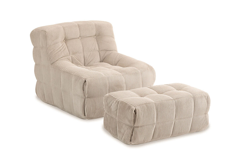 BAUTISTA Accent Chair and Ottoman