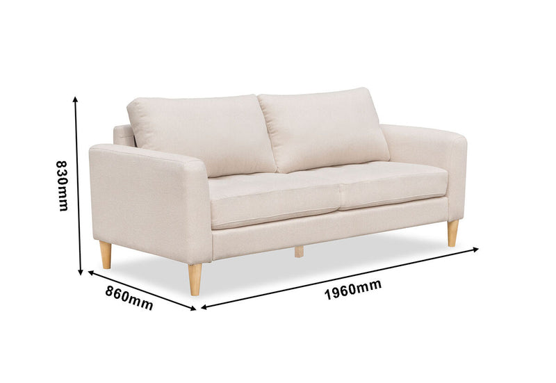 ROZELLE 3 Seat Sofa
