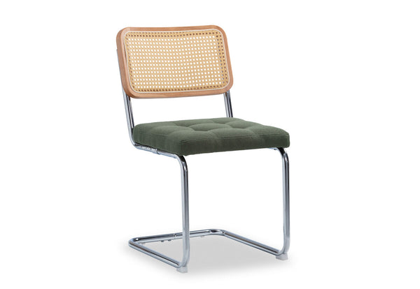 ELANE Green Set of 2 Dining Chairs