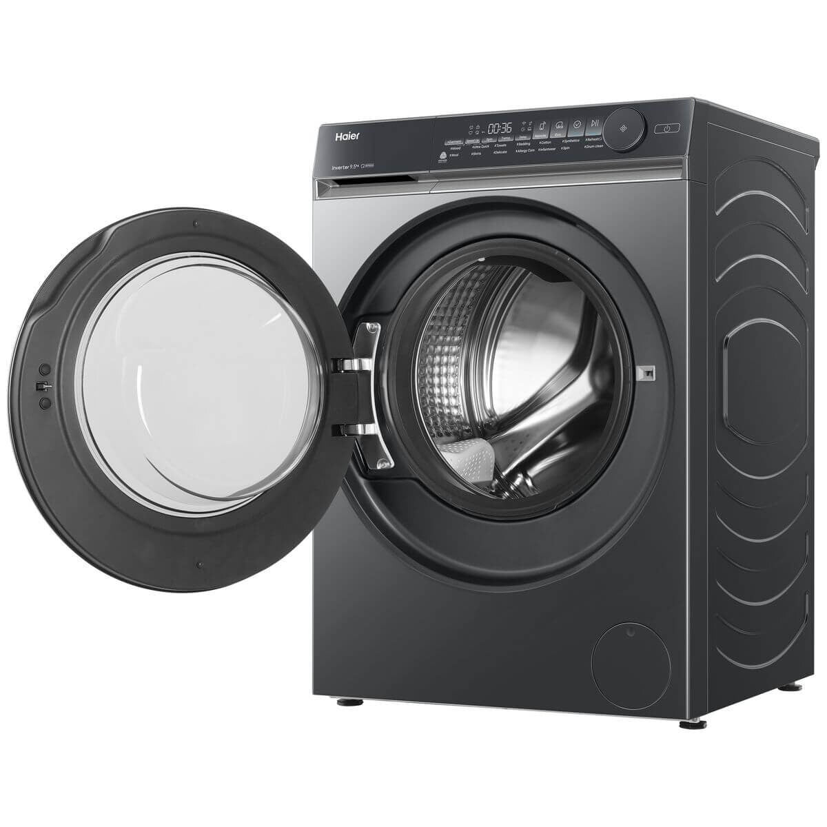 Haier 9.5KG Front Load Washing Machine Dark HWFS95NB1