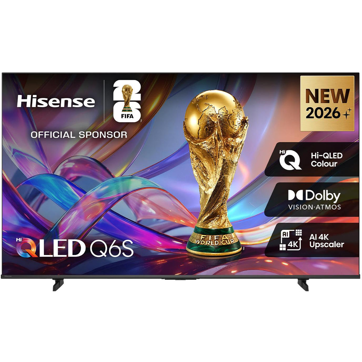 Hisense 50" Q6SAU 4K Hi-QLED Smart TV 2026 — view 1