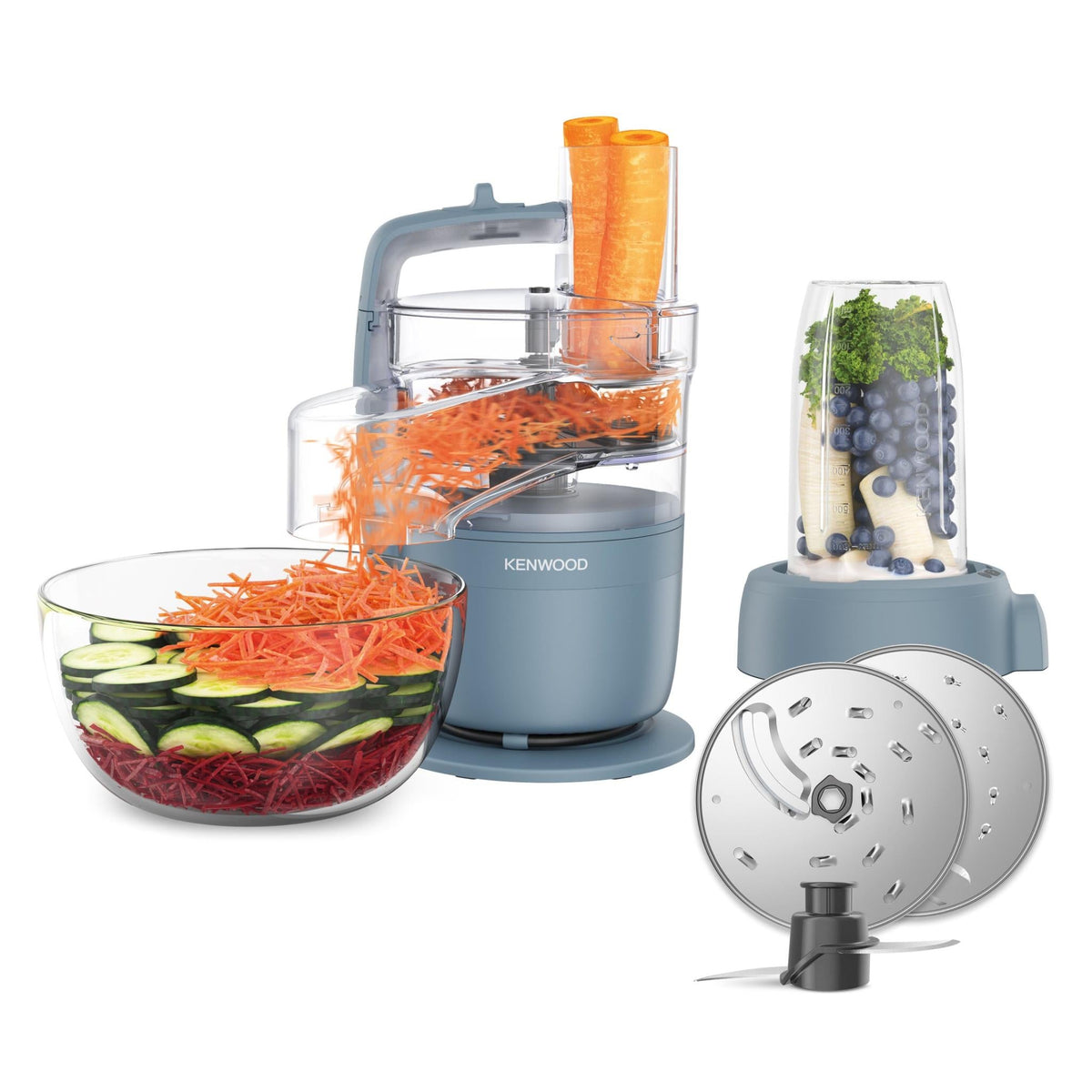 Kenwood MultiPro Go Blend Food Processor (Storm Blue) — view 1