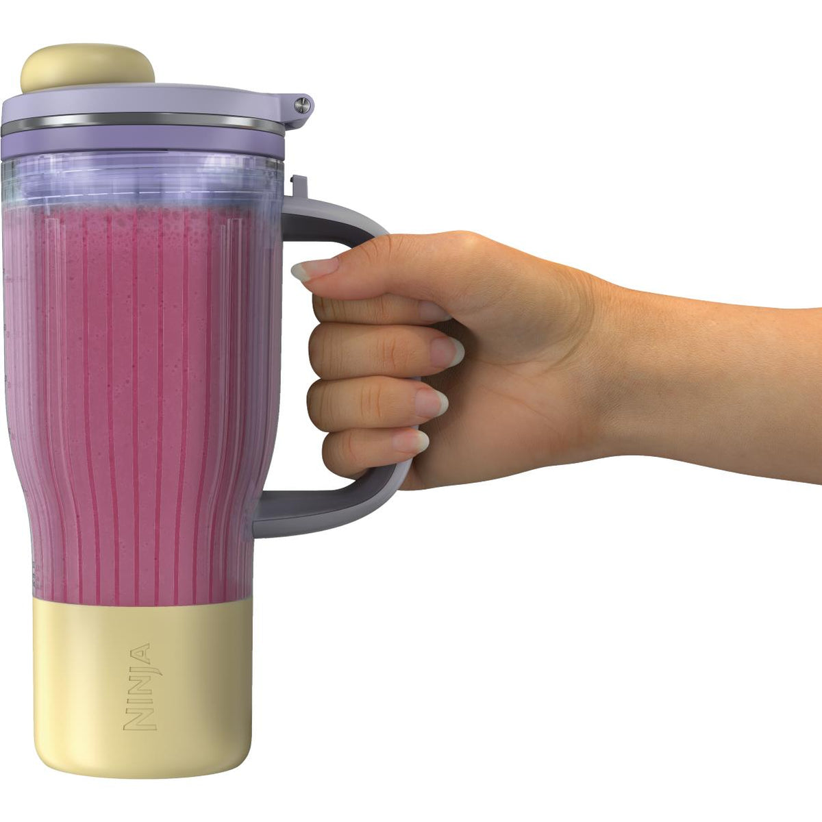 Ninja BlendBOSS Tumbler Blender (Lavender Lemonade) — view 4
