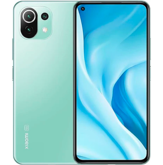 Xiaomi Mi 11 Lite 5G - Smartphone 8GB+128GB, 6.55 AMOLED DotDisplay, Snapdragon 780G, 64MP+8MP+5MP Triple Camera, 4250mAh, Mint Green