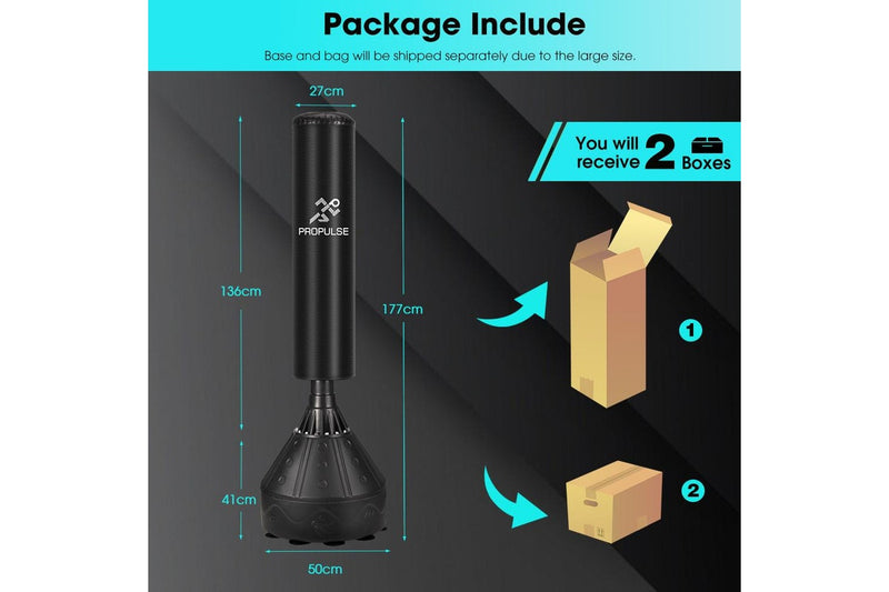 ProPulse Boxing Punching Bag Free Standing 177cm