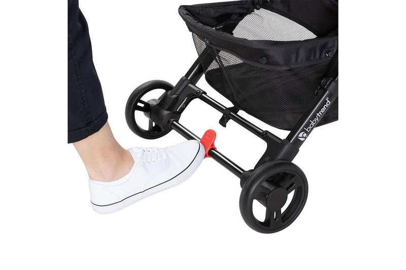 Baby Trend Tango Mini Travel Stroller Pram UPF50+ Evening Grey Kids Baby Toddler