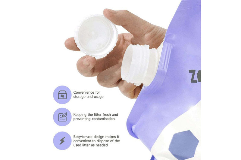 Zodiac Natural Way 4.5kg Superfine Bentonite w Activated Charcoal Cat Litter