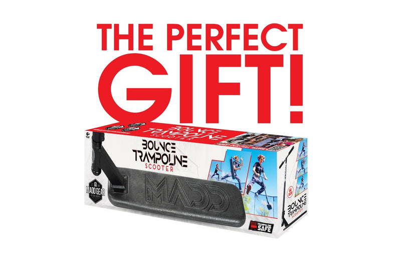 Madd Gear Bounce Trampoline Scooter - Black