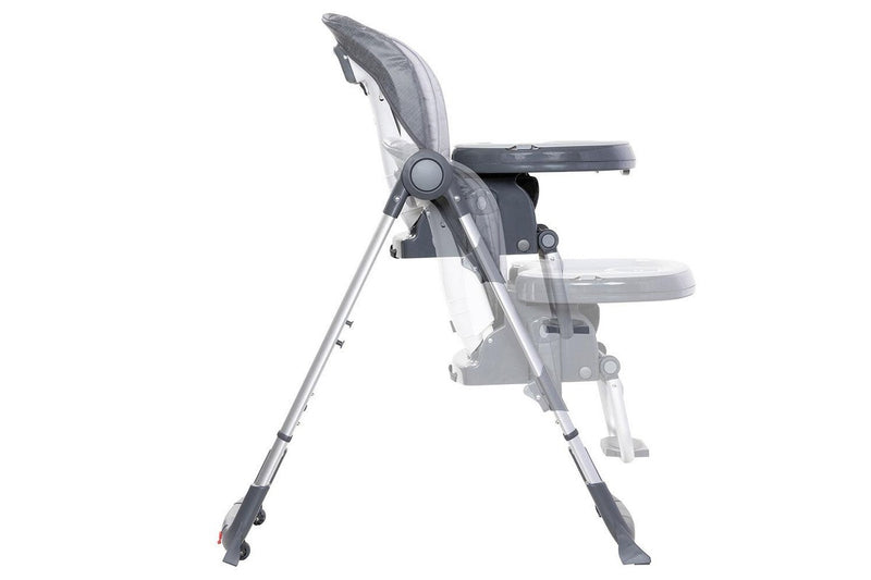 Baby Trend 7in1 Feeding Center High Chair w Tray Evening Grey Baby Kids Toddler