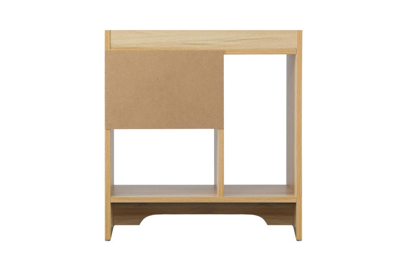 Oikiture Bedside Tables End Table (Wood)