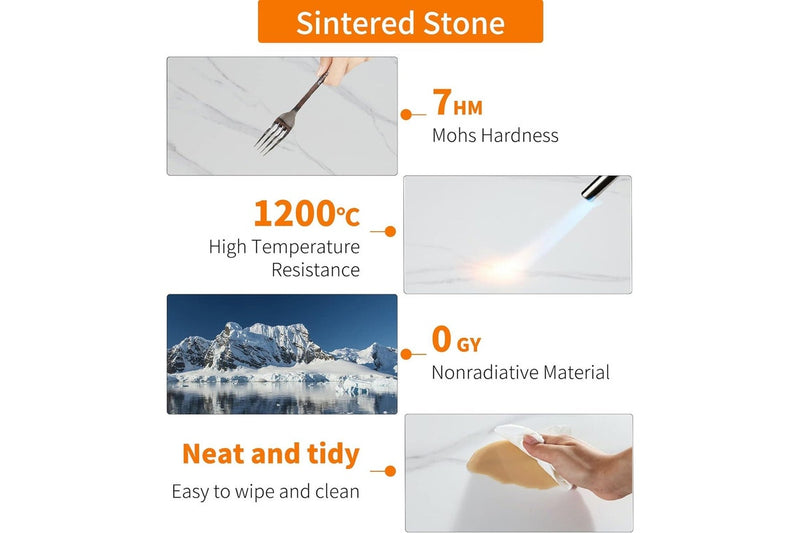 Small Round Marble Side Table White Bedside