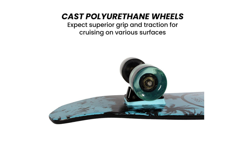 Kryptonics 28-inch Cruiser Board Skateboard - Negative