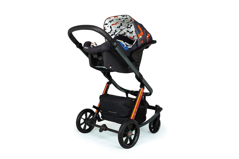 Cosatto Giggle Quad Pram & Push Chair Charcoal Mr Fox Baby Infant Toddler 0m+