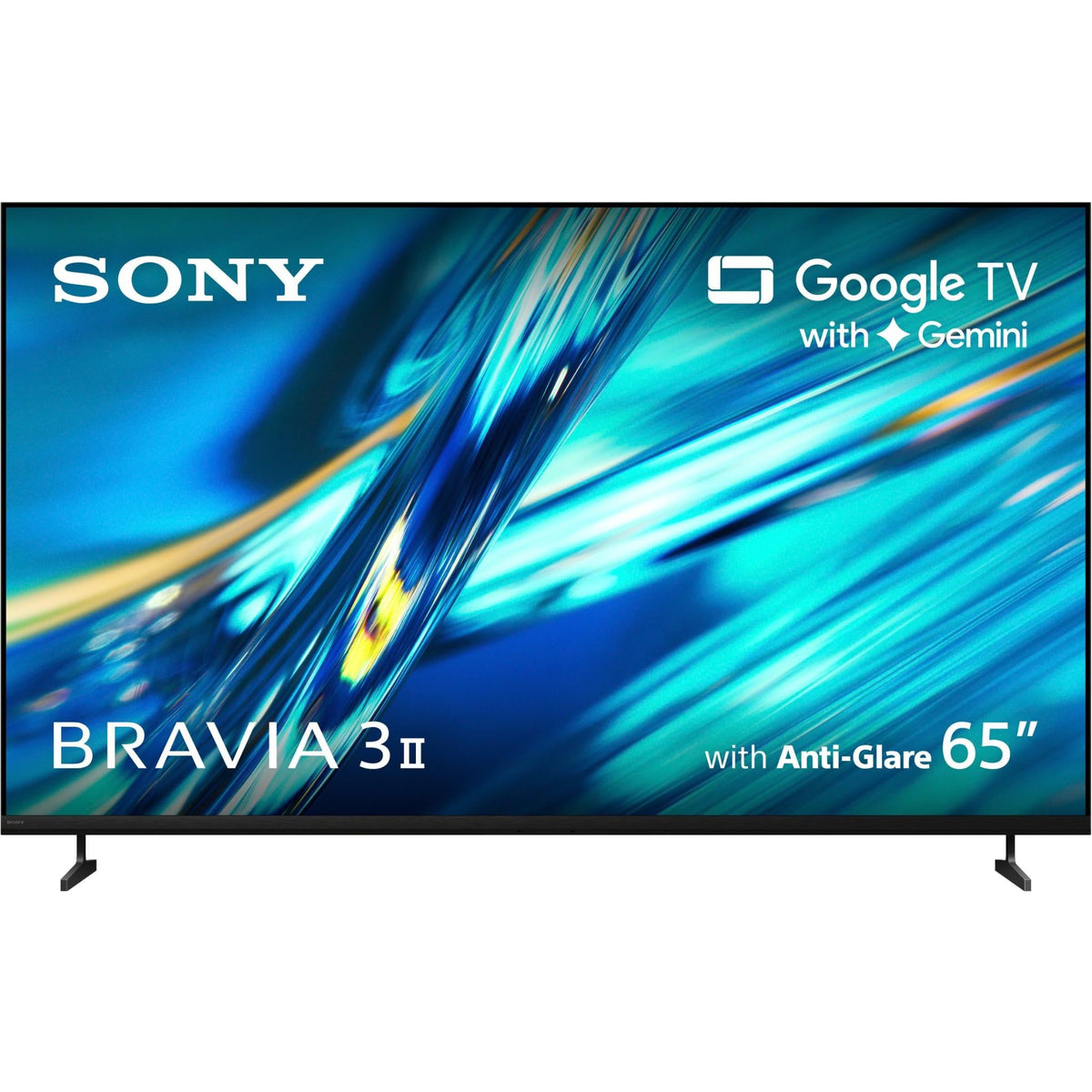 Sony 65" BRAVIA 3 II 4K LED AI Google TV [2026]
