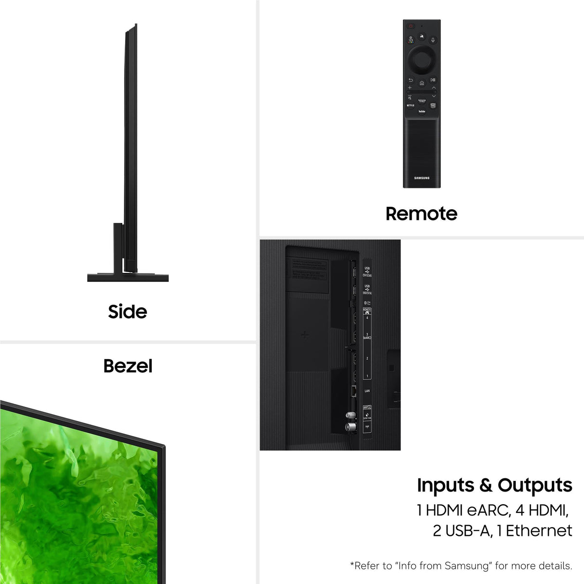 Samsung 65" QN80H NEO QLED 4K Mini LED Smart AI TV 2026 — view 3