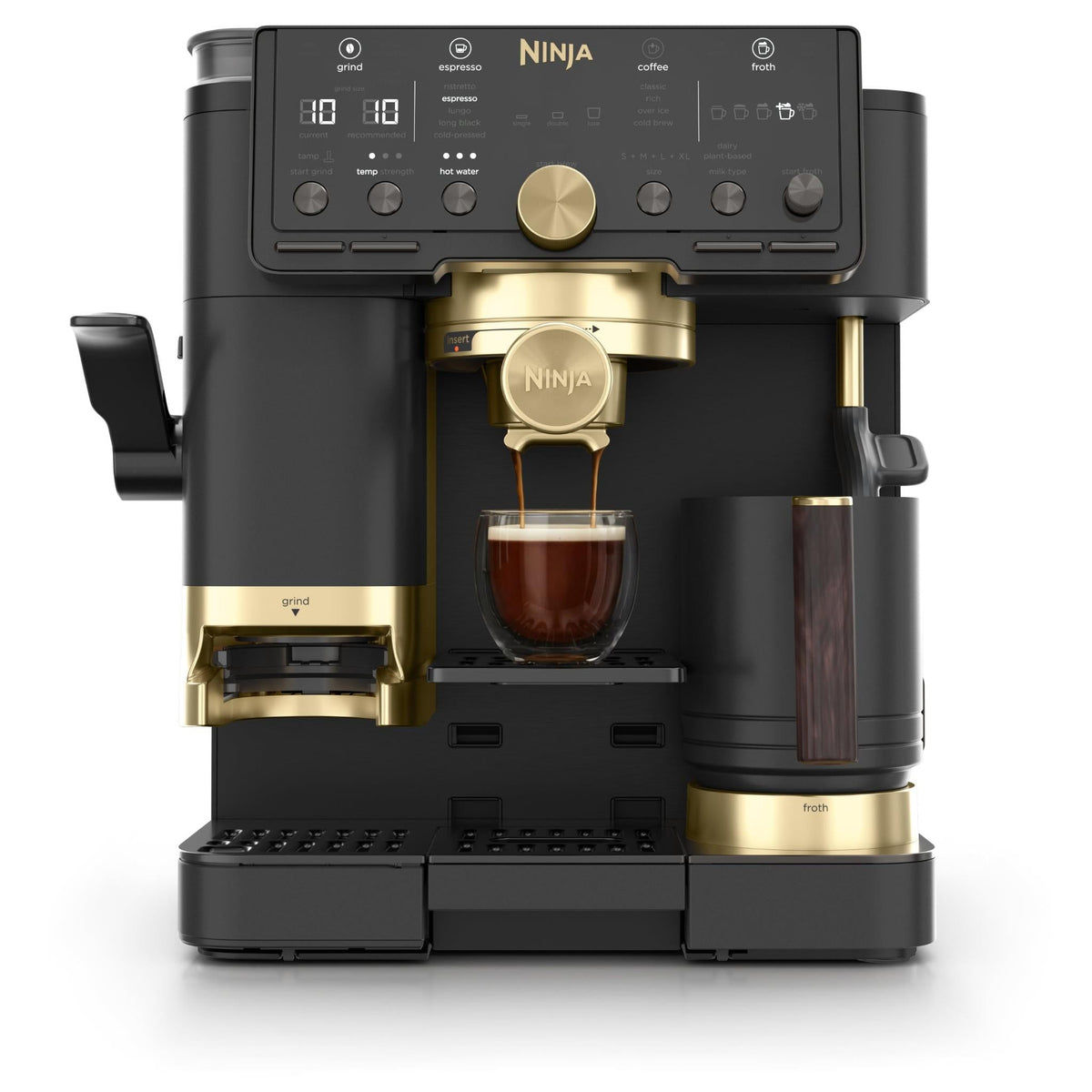 Ninja Luxe Café Pro Espresso Machine by David Beckham — view 1