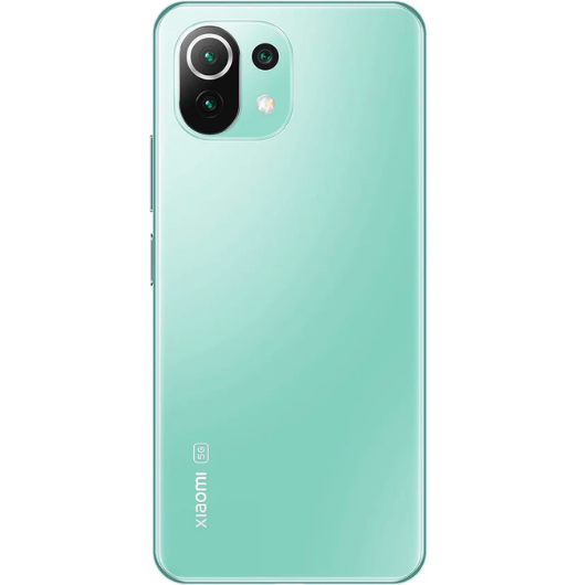 Xiaomi Mi 11 Lite 5G - Smartphone 8GB+128GB, 6.55 AMOLED DotDisplay, Snapdragon 780G, 64MP+8MP+5MP Triple Camera, 4250mAh, Mint Green