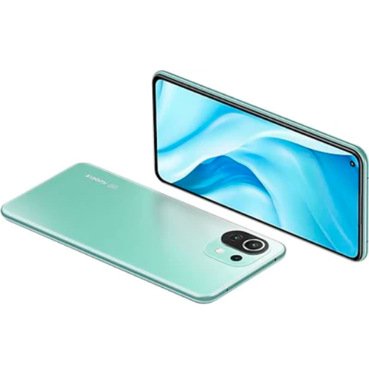 Xiaomi Mi 11 Lite 5G - Smartphone 8GB+128GB, 6.55 AMOLED DotDisplay, Snapdragon 780G, 64MP+8MP+5MP Triple Camera, 4250mAh, Mint Green