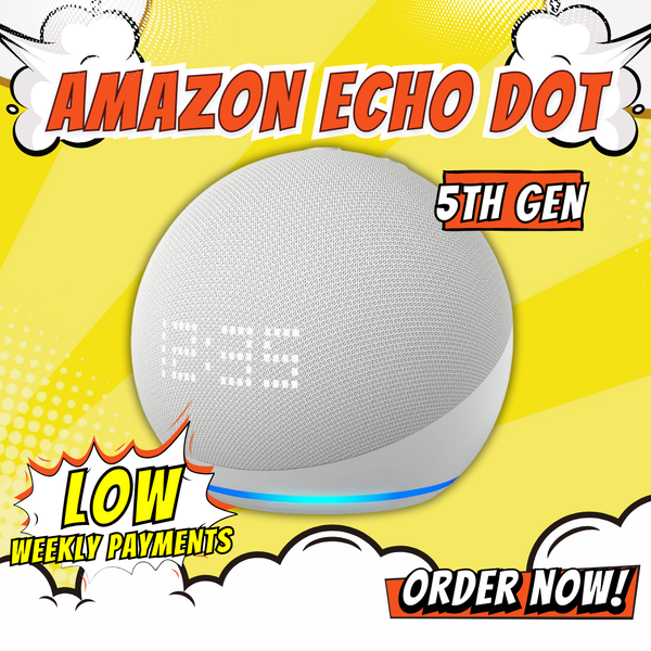 Amazon Echo Dot Smart Speaker with Alexa (Gen 5) - Glacier White