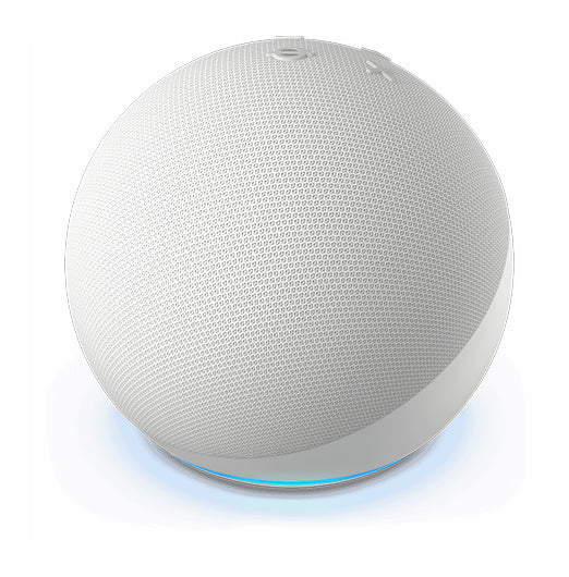 Amazon Echo Dot Smart Speaker with Alexa (Gen 5) - Glacier White