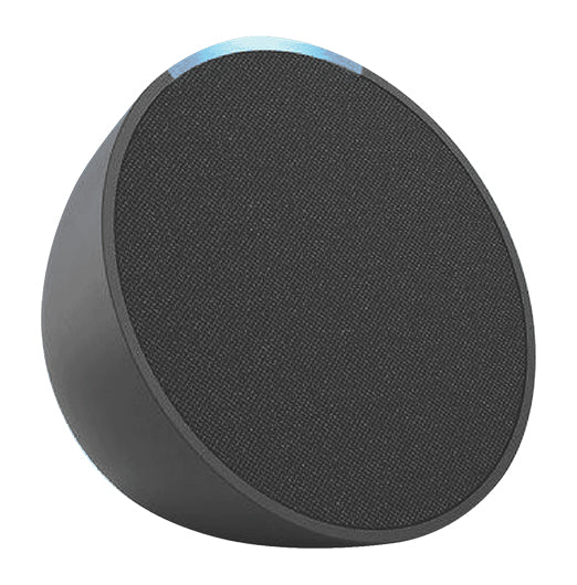 Amazon Pop Compact Smart Speaker with Alexa (Charcoal)