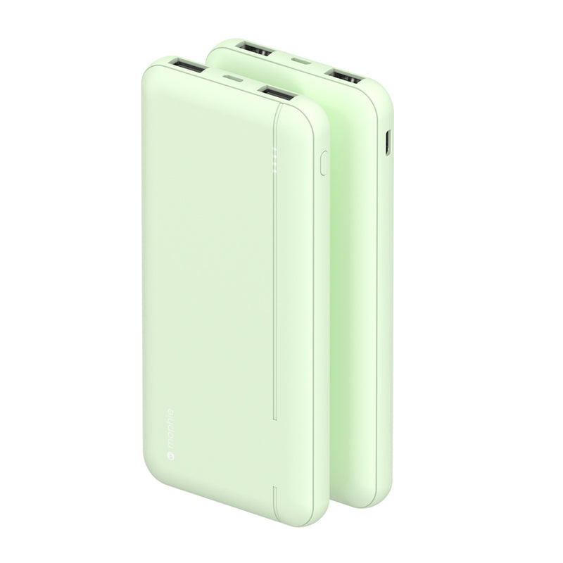 Mophie Powerstation Essential 10000mAH PD Powerbank - Green, 2 USB-A, 1 USB-C 20W PD Output