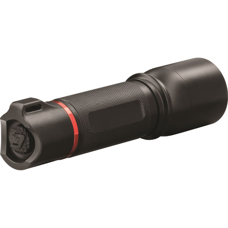 COAST LED High-Power Focusing Torch with Slide Focus. 650 Lumens. IP54 Water & Dust Resistant,200mBeam, Durable Impact Resistant, Rear Switch, Requires 4x AAA Batteries (Not Included)