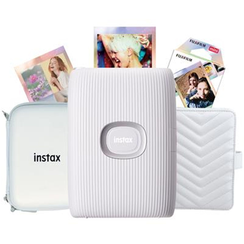 FujiFilm Instax Mini Link 2 Smartphone Printer - Clay White