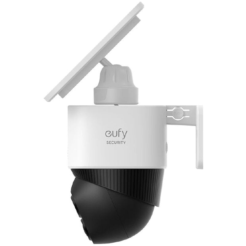 Eufy Security S340 SoloCam 3K Dual Lens Wire-Free Camera with Solar Panel, Pan & Tilt, Spotlight, Siren