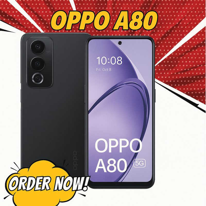 OPPO A80 5G 256GB Starry Black