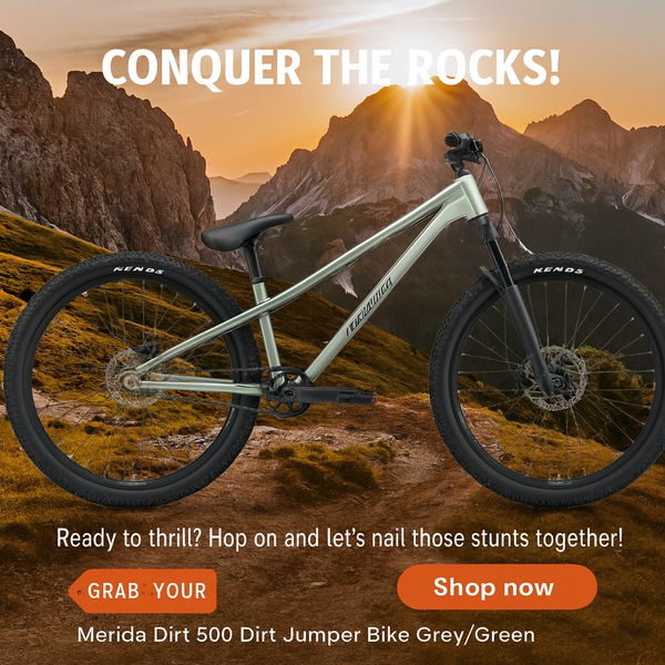 Merida Dirt 500 Dirt Jumper Bike Grey/Green