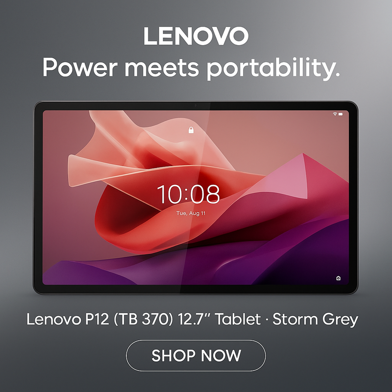 Lenovo P12 ( TB 370 ) 12.7" Tablet - Storm Grey