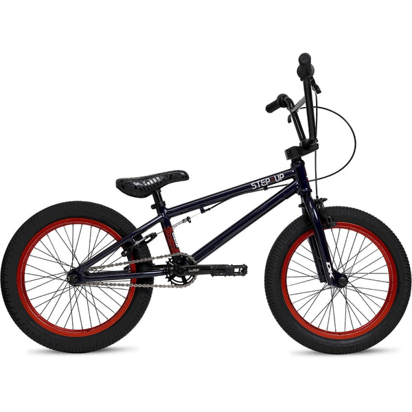 DK Step Up 18'' BMX Bike Blue/Red