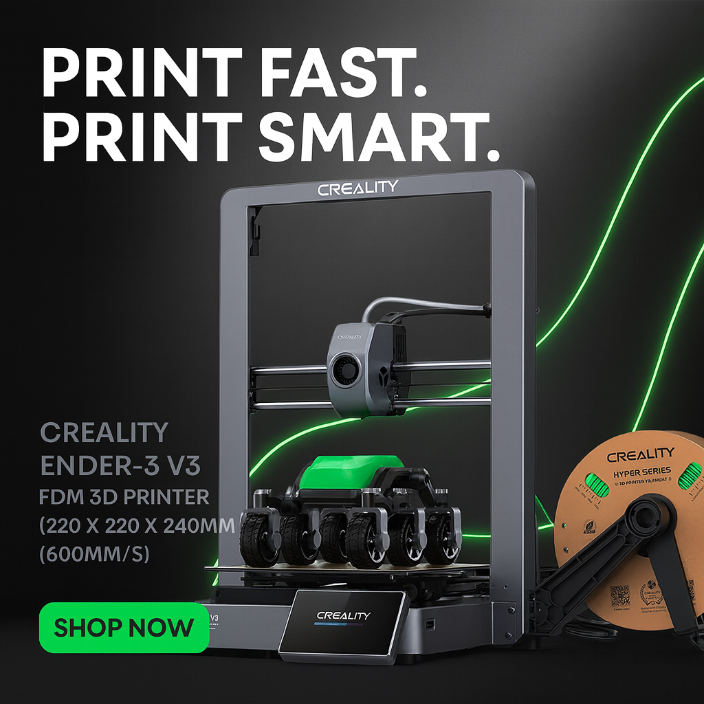 Creality Ender-3 V3 FDM 3D Printer Build Size 220 x 220 x 240 mm Max 600mm/S