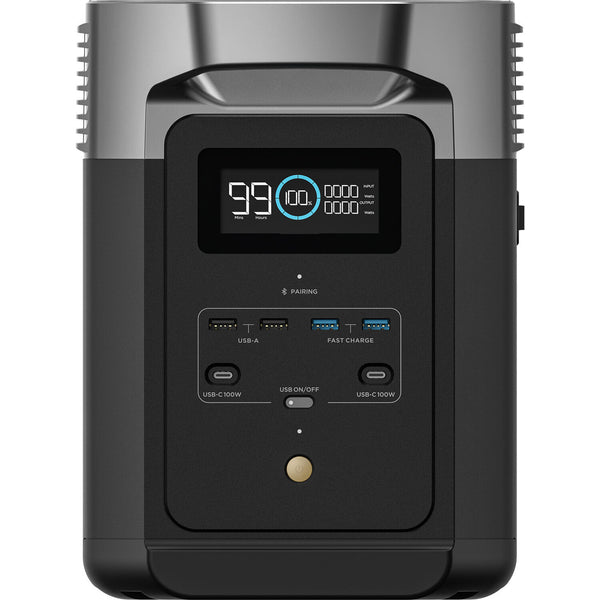 ECOFLOW Delta 2 Portable Power Station - 1024Wh LiFePO4 Battery (5 Years Warranty)